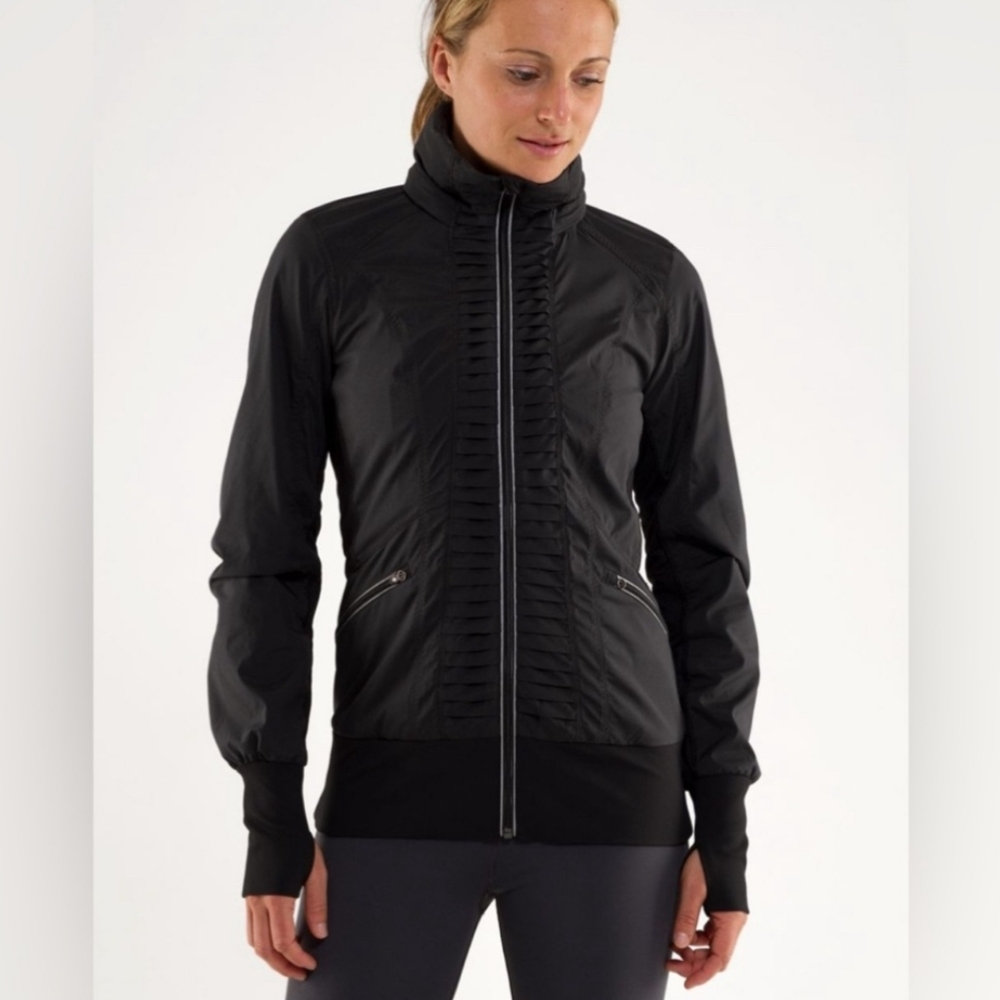Lululemon Athletica Back On Track Jacket - Size 6